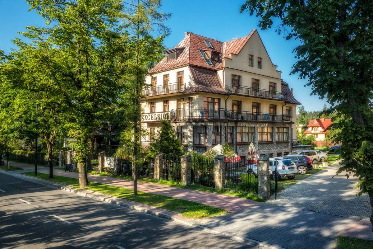 Willa Excelsior Закопане горы Татры отдых в польских горах Польша